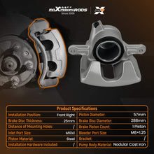 Indlæs billede til gallerivisning Front Right Floating Brake Caliper compatible for Mercedes C-Class 1.8 2.0 2000-2008 288mm