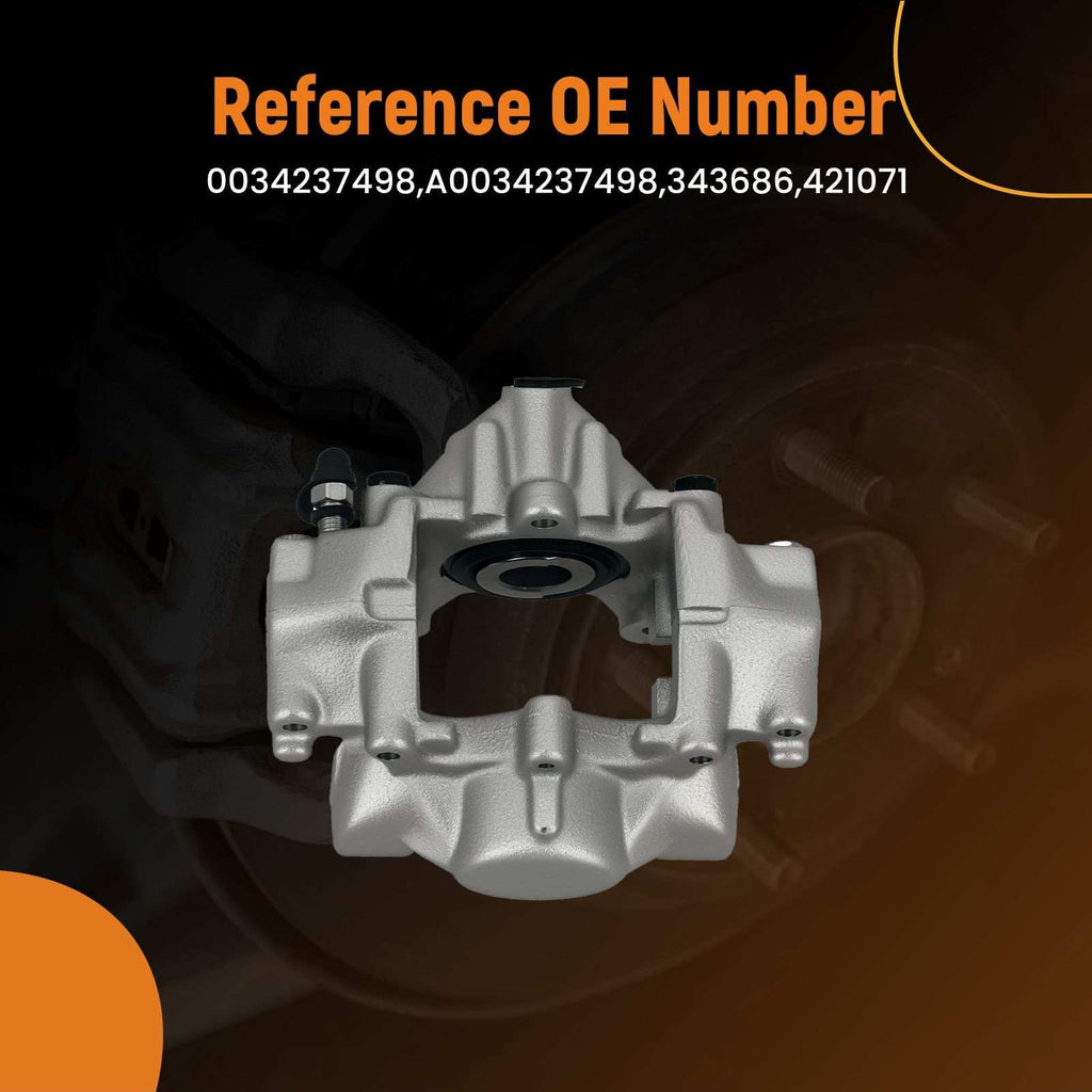 Fixed Brake Caliper Rear Left compatible for Mercedes-Benz CLK SLK C209 343686 278mm