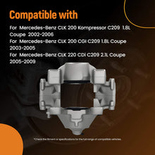 Last inn bildet i Galleri-visningsprogrammet, Fixed Brake Caliper Rear Left compatible for Mercedes-Benz CLK SLK C209 343686 278mm