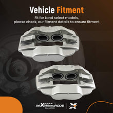 Ladda upp bild till gallerivisning, 2x Brake Caliper Front LeftRight compatible for Land Rover Defender 90 130 SEB500440