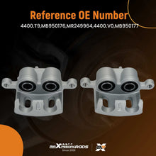 Last inn bildet i Galleri-visningsprogrammet, Front L+R Disc Brake Calipers 43mm compatible for Mitsubishi Outlander/Compatible for Peugeot 2001-2013