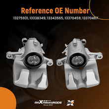 Lataa kuva Galleria-katseluun, 2x Brake Caliper Rear compatible for Opel Insignia A Sports Tourer 2008-2017 compatible for Saab 9-5 YS3G