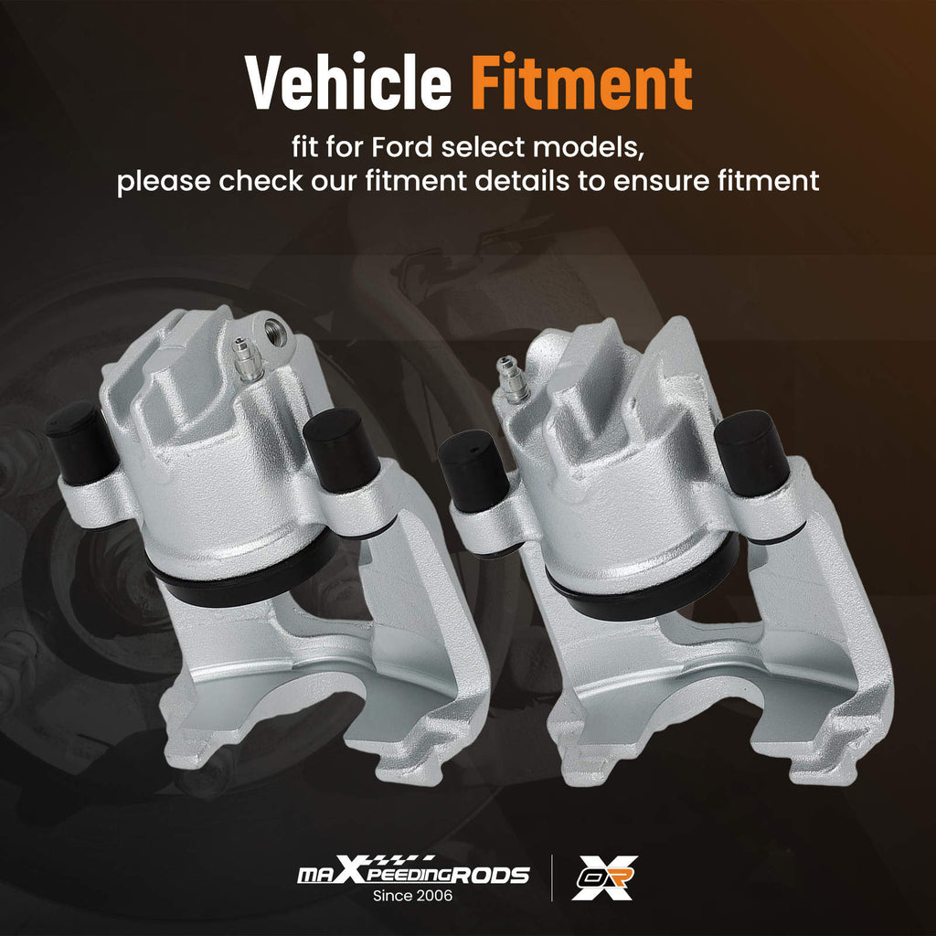 Pair Front Floating Brake Caliper compatible for Ford Focus MK1 1.6 1.8 2.0 1998-2004 54mm