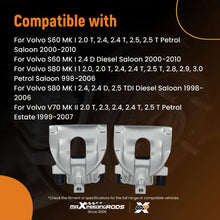 Ladda upp bild till gallerivisning, Rear Brake Caliper compatible for Volvo S60 S80 V70 99-07 XC70 00-07 19-2600 19-2601
