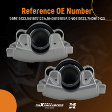 Last inn bildet i Galleri-visningsprogrammet, Front Left + Right Brake Caliper Pair compatible for VW Tiguan 5N 2007-2018 BCA2361 BCA2362