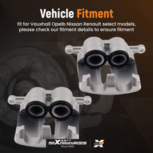 Lataa kuva Galleria-katseluun, 2 Front Brake Caliper Left Right compatible for Nissan Primastar compatible for Opel Vivaro Vivaro A X83