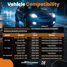 Ladda upp bild till gallerivisning, 2x Front Brake Disc Left Right compatible for Opel Corsa D S07 2006-2014 93197241 257mm