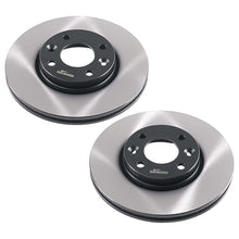 Ladda upp bild till gallerivisning, Brake Discs+Brake Pads Front compatible for Nissan Note/Compatible for Renault Modus 2004-2012 DF4364