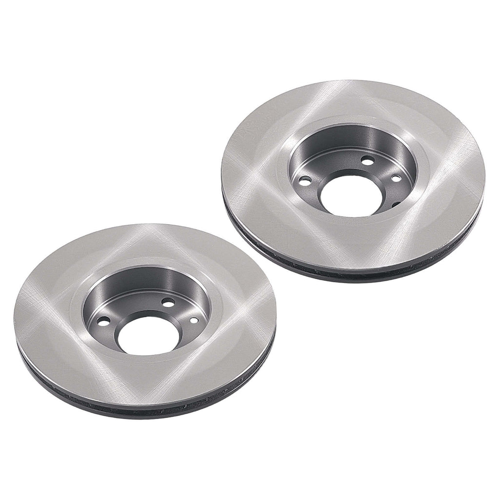 Brake Discs+Brake Pads Front compatible for Nissan Note/Compatible for Renault Modus 2004-2012 DF4364