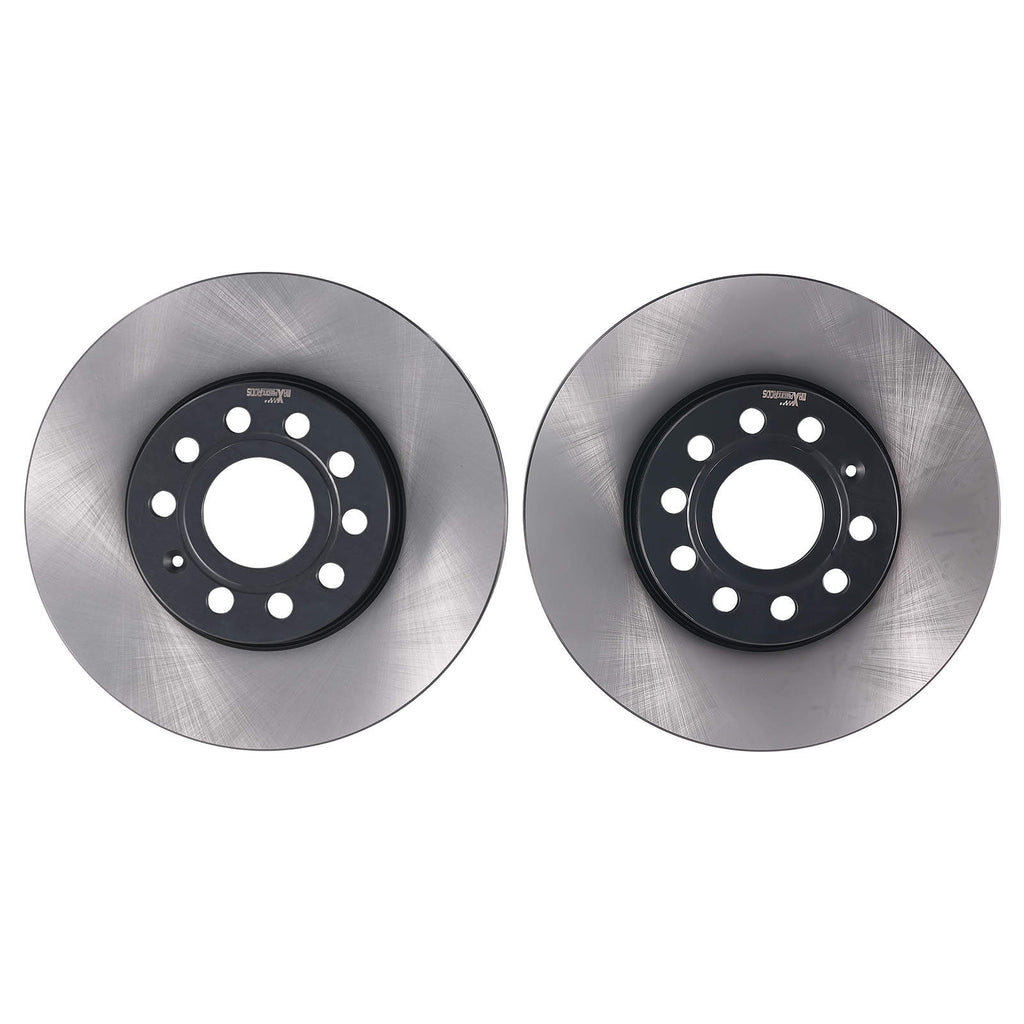 Front Brake Discs and Pads compatible for VW Golf VII Van 5G1 Hatch 2012-2017 5Q0698151B