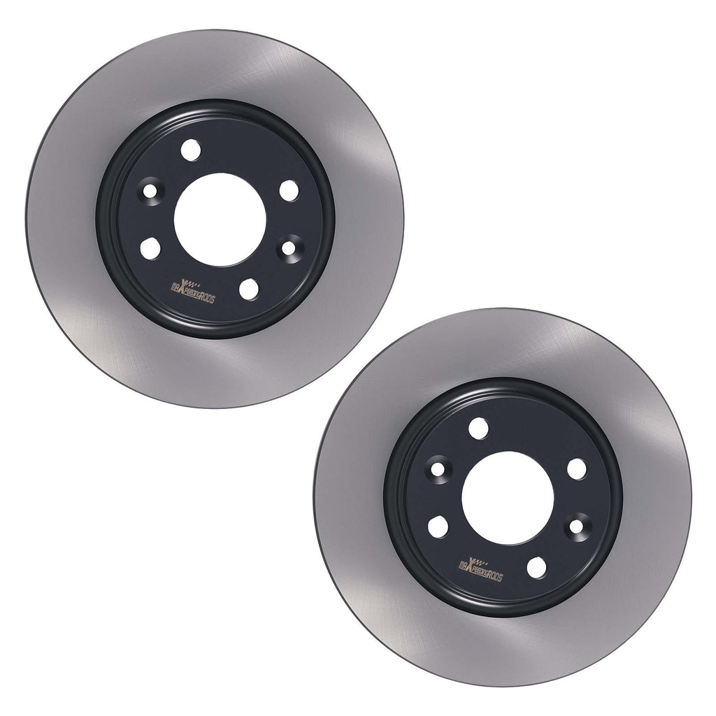 Front Brake Discs and Pads compatible for Dacia Sandero/Compatible for Renault Twingo 2008-2015 402066839R