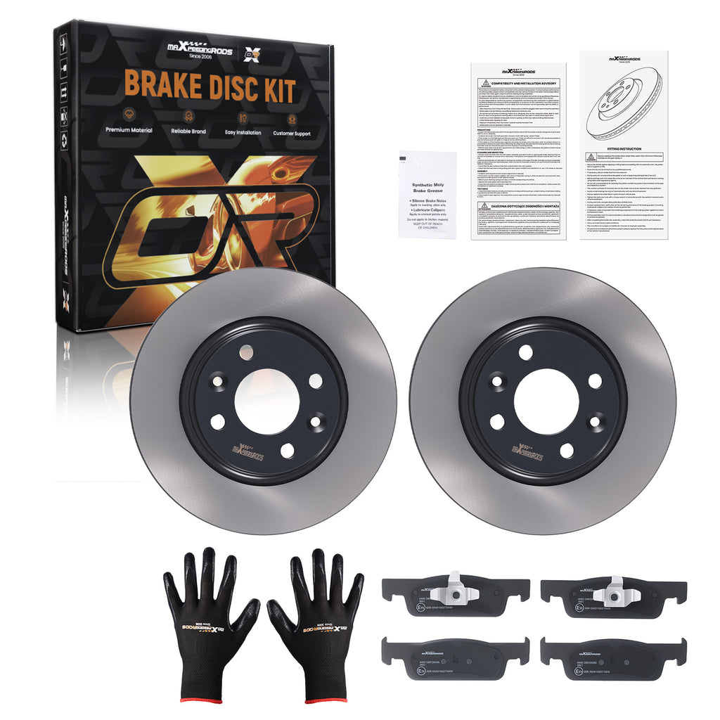 Discs + Pads 258mm voorzijde geschikt voor Smart Fortwo 453 2014-2024