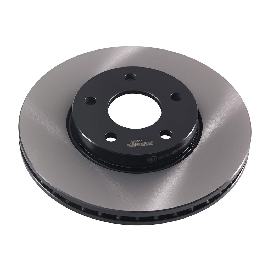 Brake Discs+Brake Pads Front compatible for Ford Focus C-Max compatible for Volvo V50 S40 2003-12 1253729