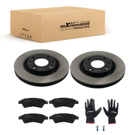 Voor Remschijven + Pads geschikt voor Citroën C2 C3 C4 2002-2016 425486 4246W1