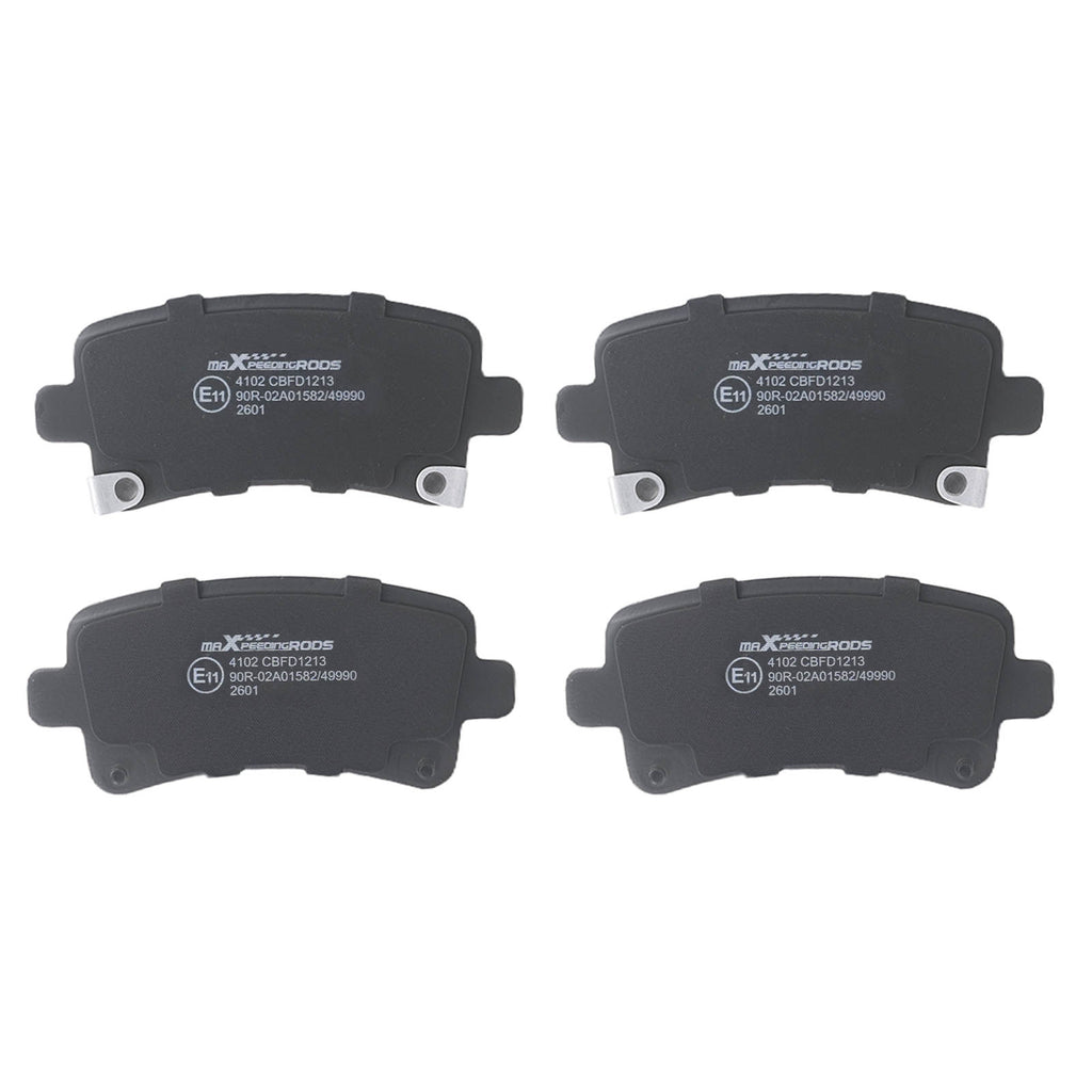 Rear Brake Discs Pads Set 292mm compatible for Vauxhall Insignia Hatch 2008-2017 13501302
