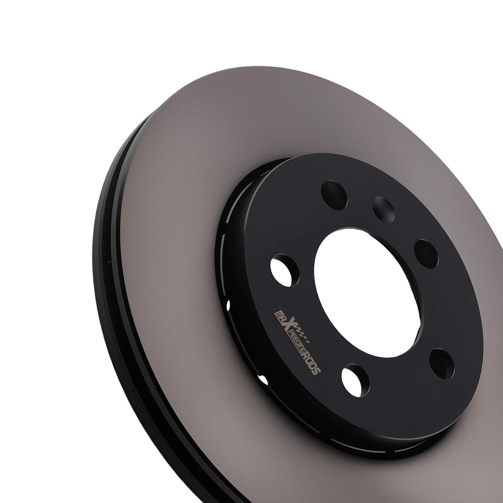 Front Brake Discs Pads Kit compatible for Skoda Roomster/Compatible for VW Polo IV 2001-2015 1J0615301D
