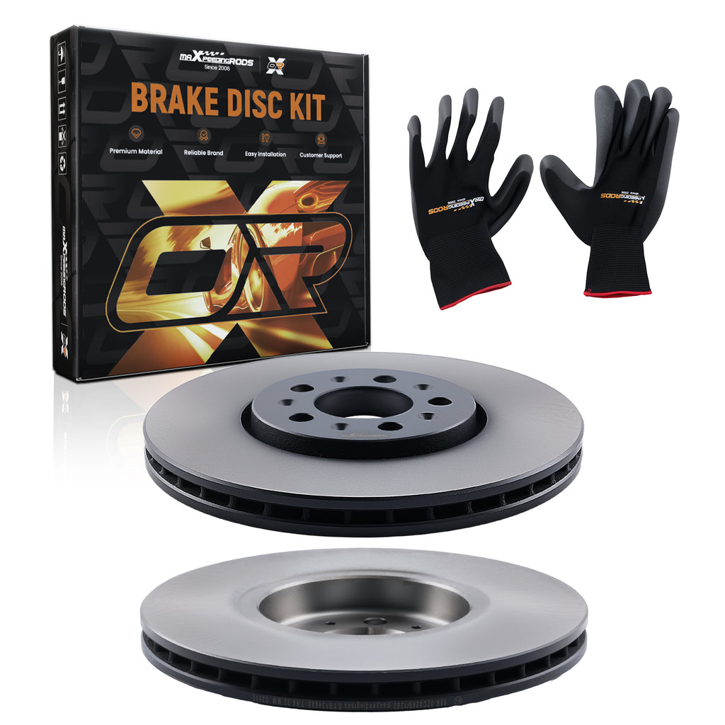 2 Remschijven 288mm vented geschikt voor Skoda Fabia Rapid Roomster 5 hole