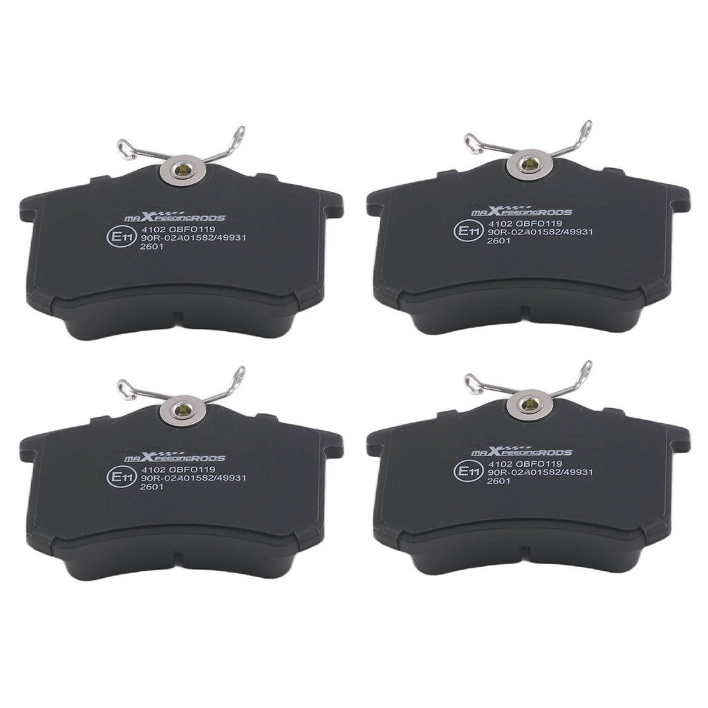 Rear Brake DiscsPads compatible for Audi A4 Convertible B6/B7 2002-2008 8E0615601P