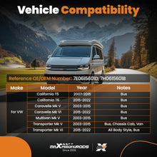 Last inn bildet i Galleri-visningsprogrammet, 2x Brake Discs Rear compatible for VW Multivan Transporter T5 T6 Caravelle 03-22 7H0615601B