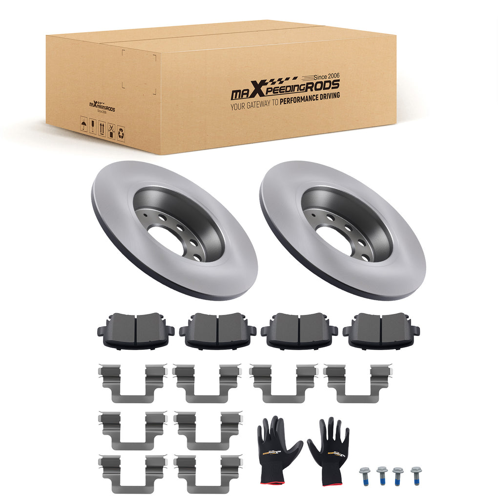 Remschijven 282mm Pads geschikt voor Skoda Superb Yeti geschikt voor VW Sharan 1K0698451P