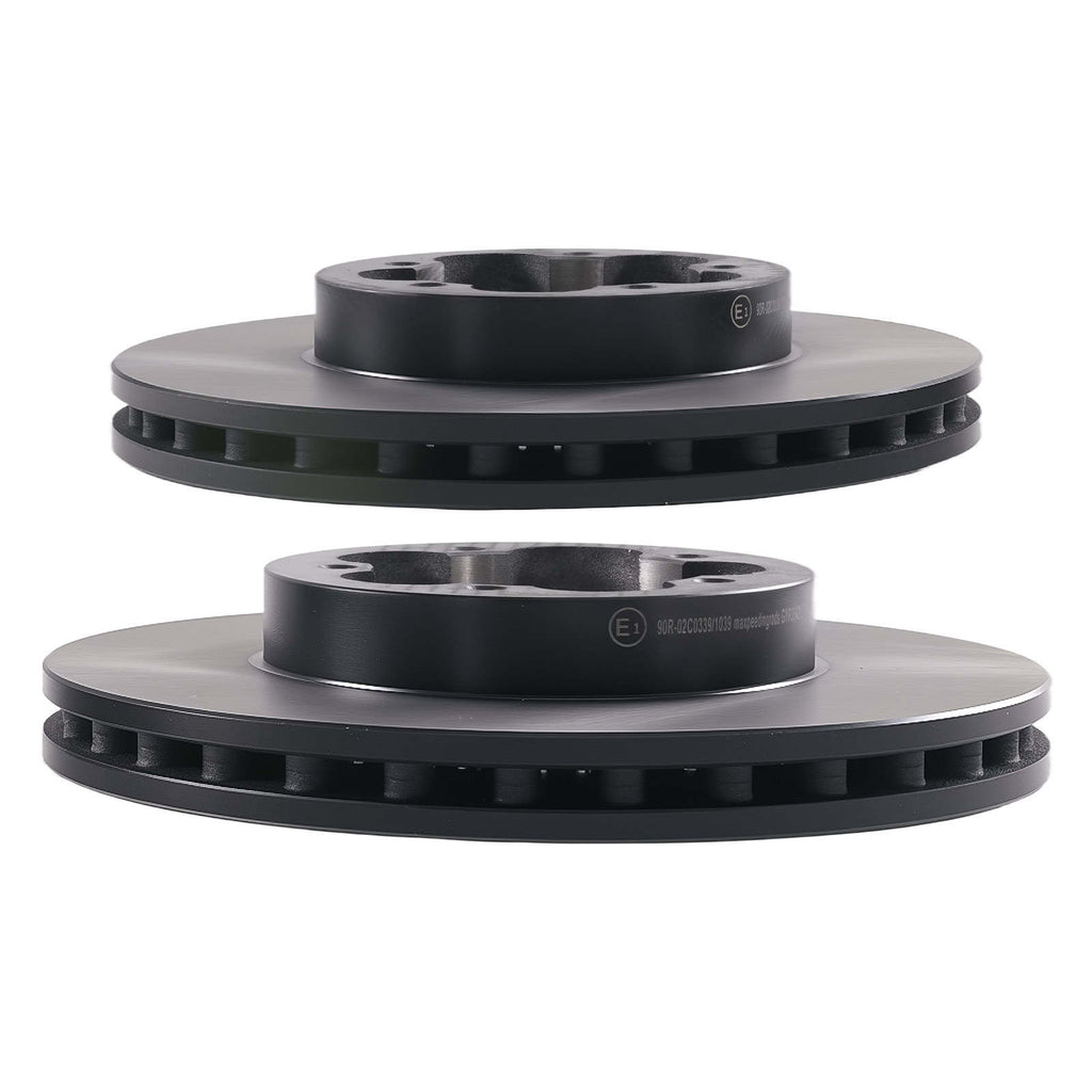 Front Brake DiscsPads compatible for Ford Transit Bus FS/FZ/Compatible for Ford 2006-2014 1371403 280mm