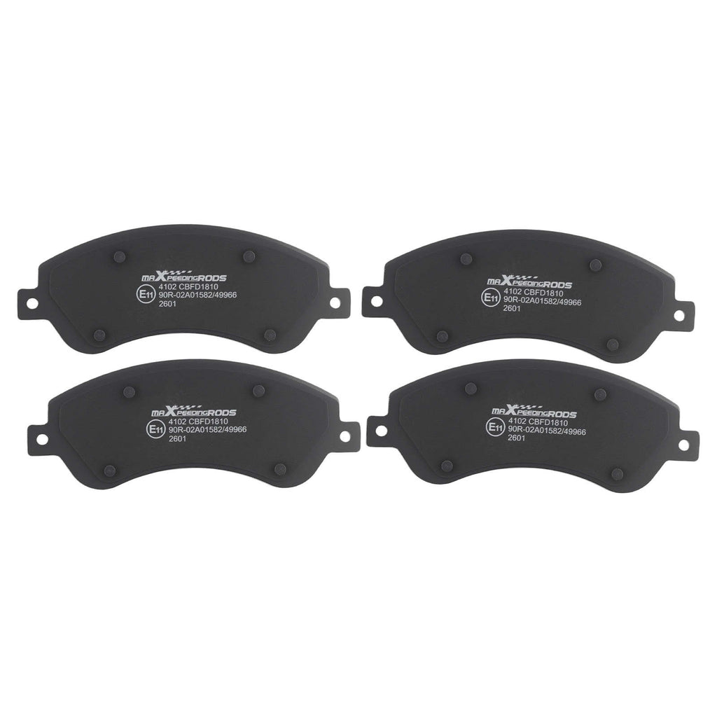 Front Brake DiscsPads compatible for Ford Transit Bus FS/FZ/Compatible for Ford 2006-2014 1371403 280mm