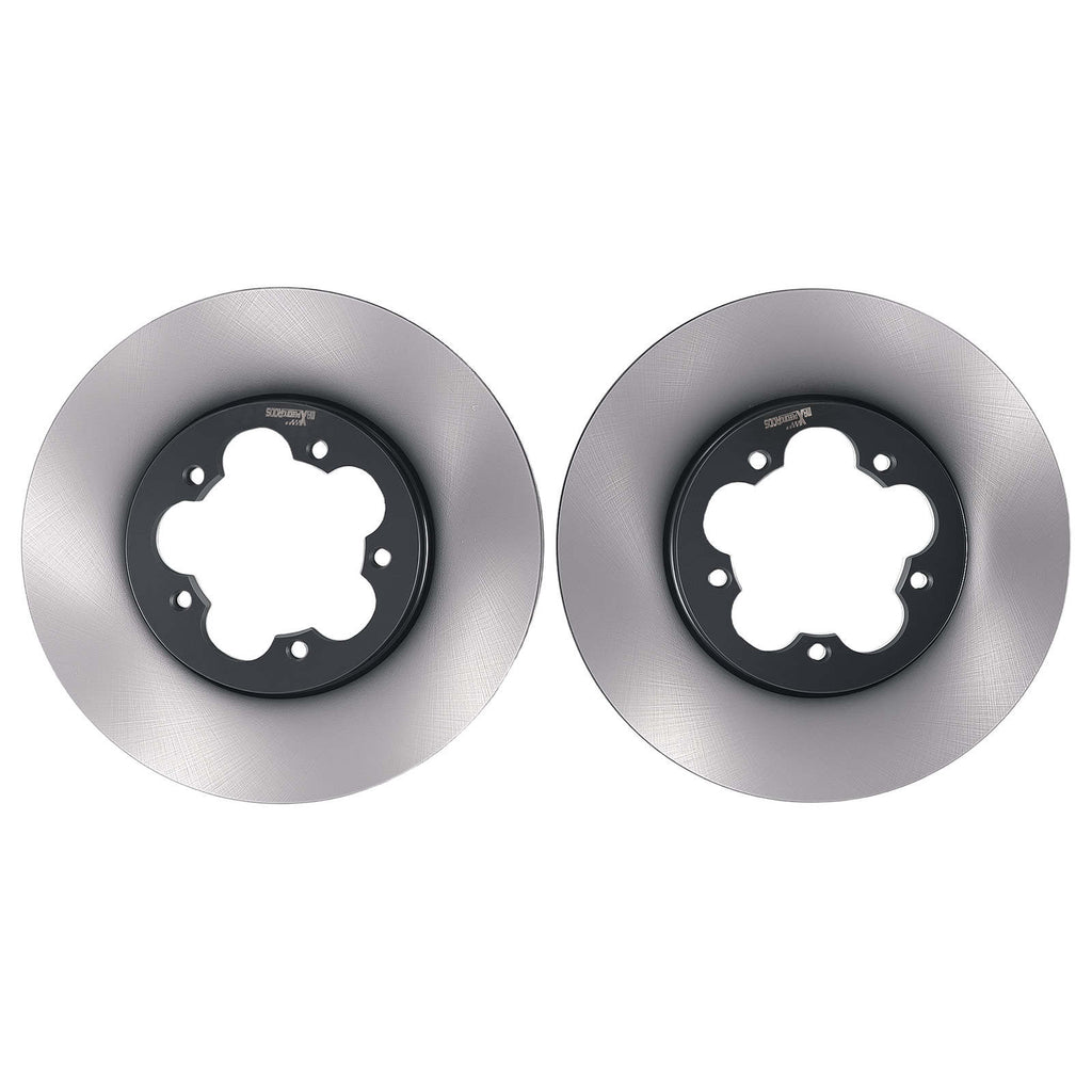 Front Brake DiscsPads compatible for Ford Transit Bus FS/FZ/Compatible for Ford 2006-2014 1371403 280mm