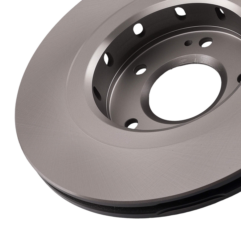 Vented Front Brake Discs Pads Kit compatible for Mitsubishi Outlander III 2.0 2.2 2012-2023