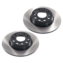 Last bildet i gallerivisningen, Rear Brake Discs Pads Set compatible for Skoda Octavia/Compatible for Seat Leon Estate 2012-20 5Q0615601D