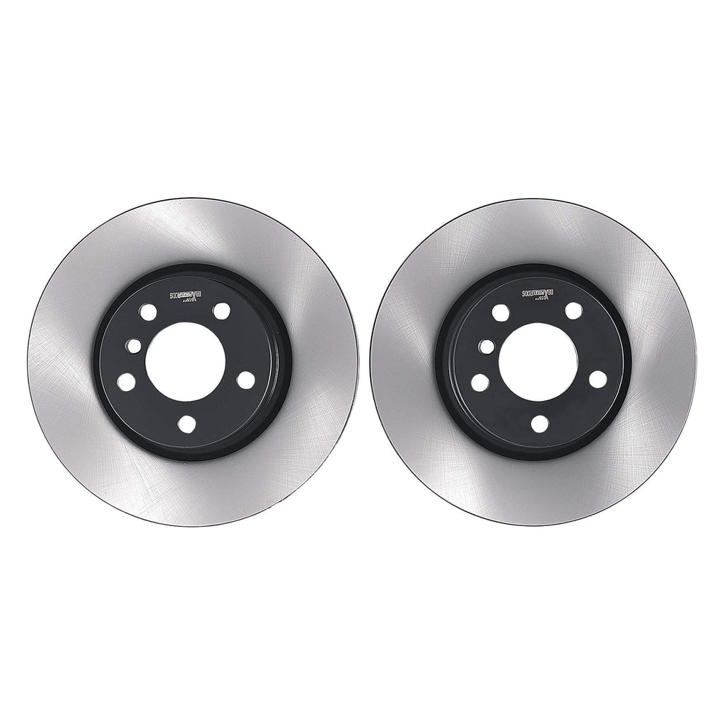 Front Brake Discs and Pads compatible for BMW X4 20i/28i xDrive 2014-2018 34106799801