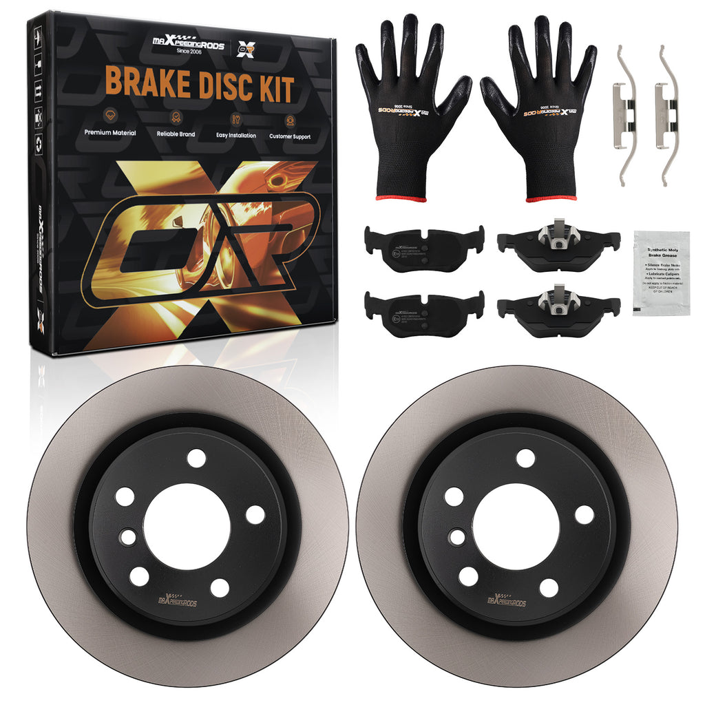 Remschijven Pads geschikt voor BMW 3 Serie E90 E91 E92 318d 320d 2004-2013