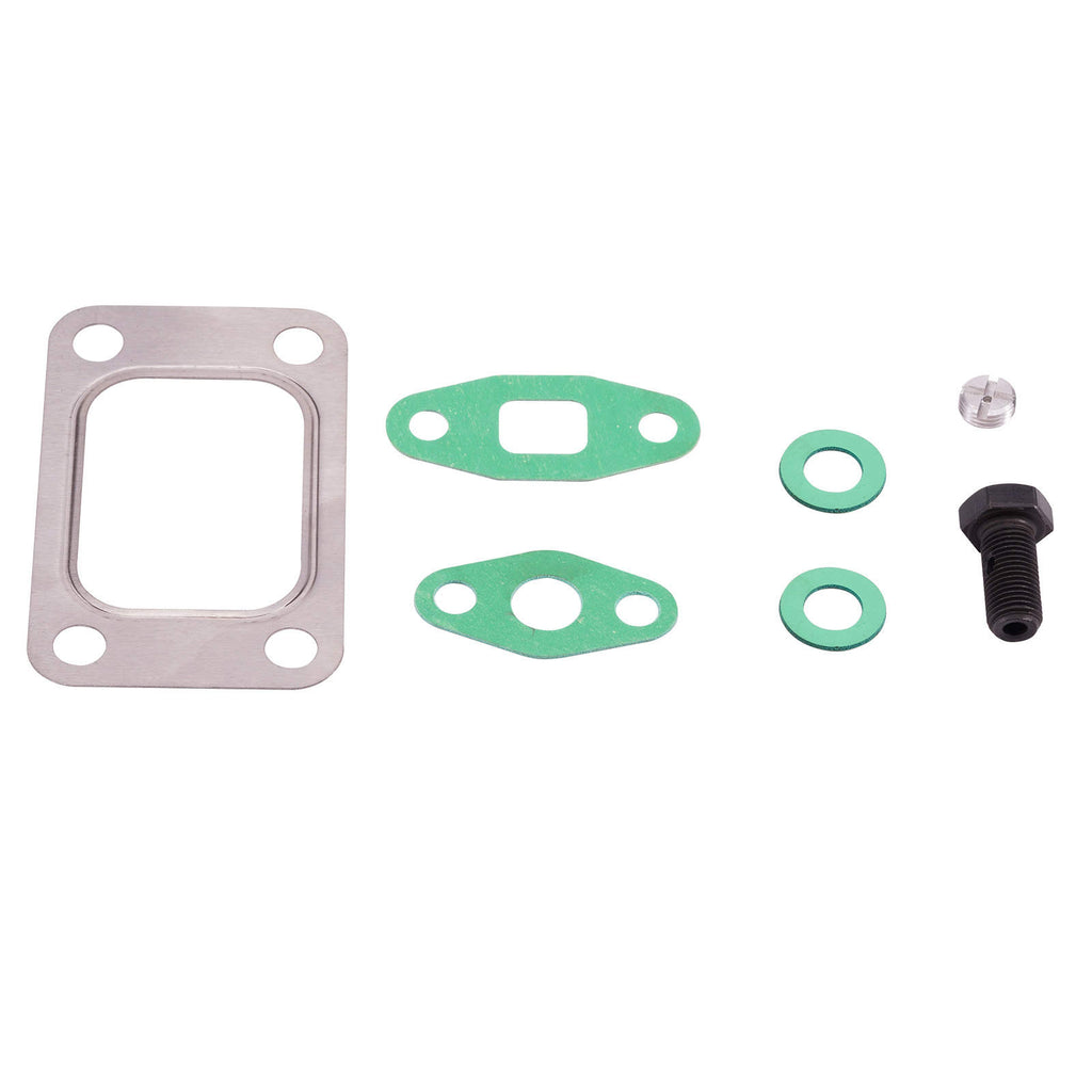 For GT30 GT3076 UNIVERSAL turbo turbocharger kit with oil hoses fittings T3 Flange