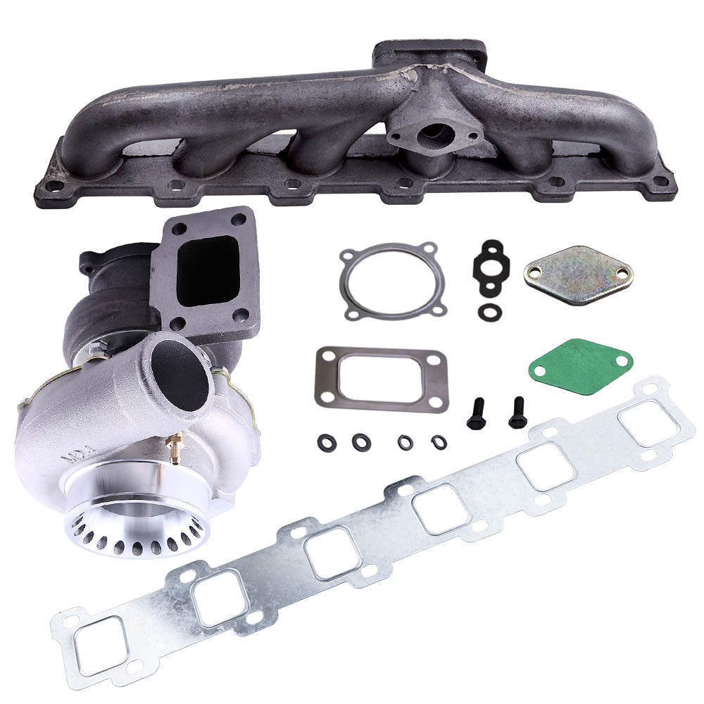 Compatible Turbo Manifold Kit voor Nissan Patrol Safari Y61 GR Diesel 4.2L TD42 TD422
