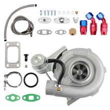 Indlæs billede til gallerivisning T3 T04E Turbo Oil Return FEED Line Turbo OIL Inlet Outlet Drain Kit