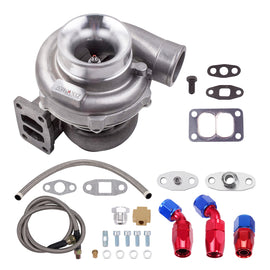 T70 Universal Turbo T3 Flange 400 HP - 550 HP A/R.7 A/R.82 1.8 -3.0L nieuw