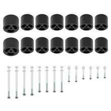 Ladda upp bild till gallerivisning, 50mm Body Lift Kit Blocks Bolts geschikt voor Nissan Navara D22 Dual Cab w/ Tub 2 inch