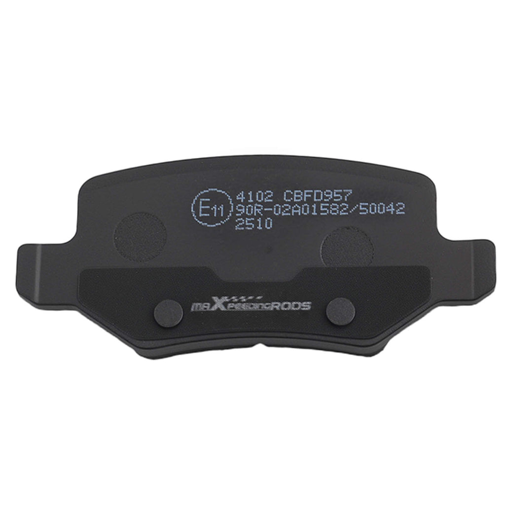 4pcs Rear Brake Pads compatible for Mercedes A/B-Klasse W169/W245 2004-2012 1694201120