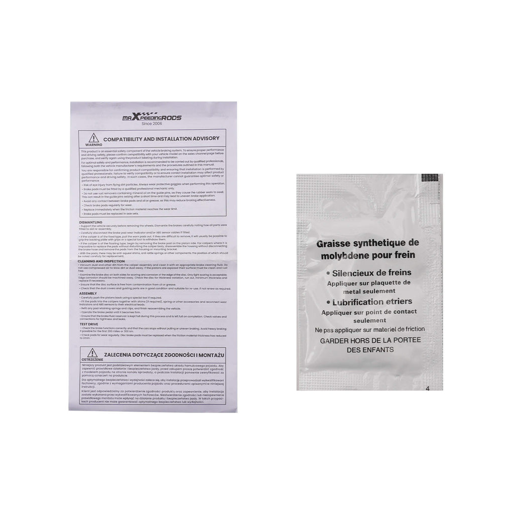 Foran venstre/høyre bremseklosser kompatible med Opel Astra G CC F08 1.2L-2.0L 1998-2009 1605121