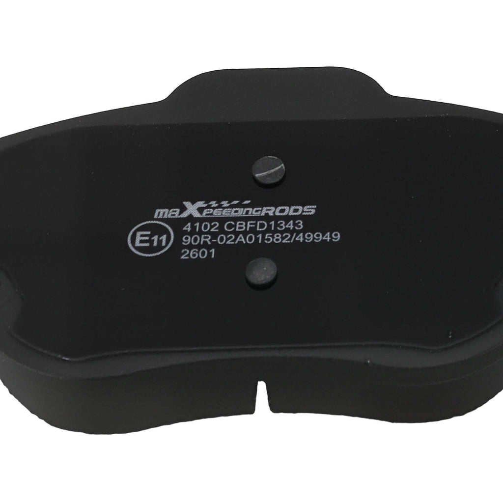 Foran venstre+høyre bremseklosser kompatible med Vauxhall Astra kompatible med Opel Astra kompatible med Saab 2004-2015 1605095