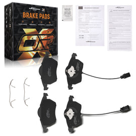 Remblok Set geschikt voor Audi A4 Convertible 1994-2009 4B0698151AB
