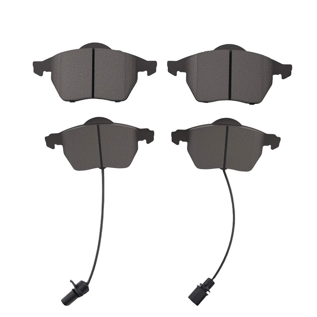 Front Brake Pads Set compatible for Audi A4 B5 B6 B7 1994-2009 4B0698151AB 4B0698151E