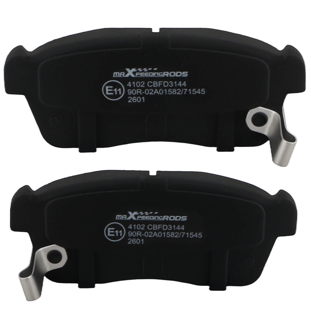 4pcs Front Brake Pads compatible for Suzuki Celerio/Compatible for Suzuki Alto 2014-On 5581080G02