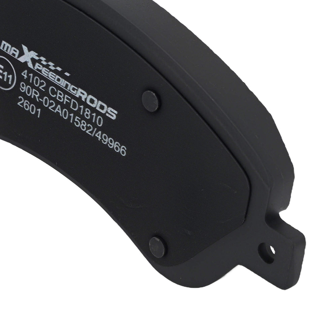 Front LR Brake Pads Set compatible for Ford Transit Tourneo/Transit 2006-2014 1554523