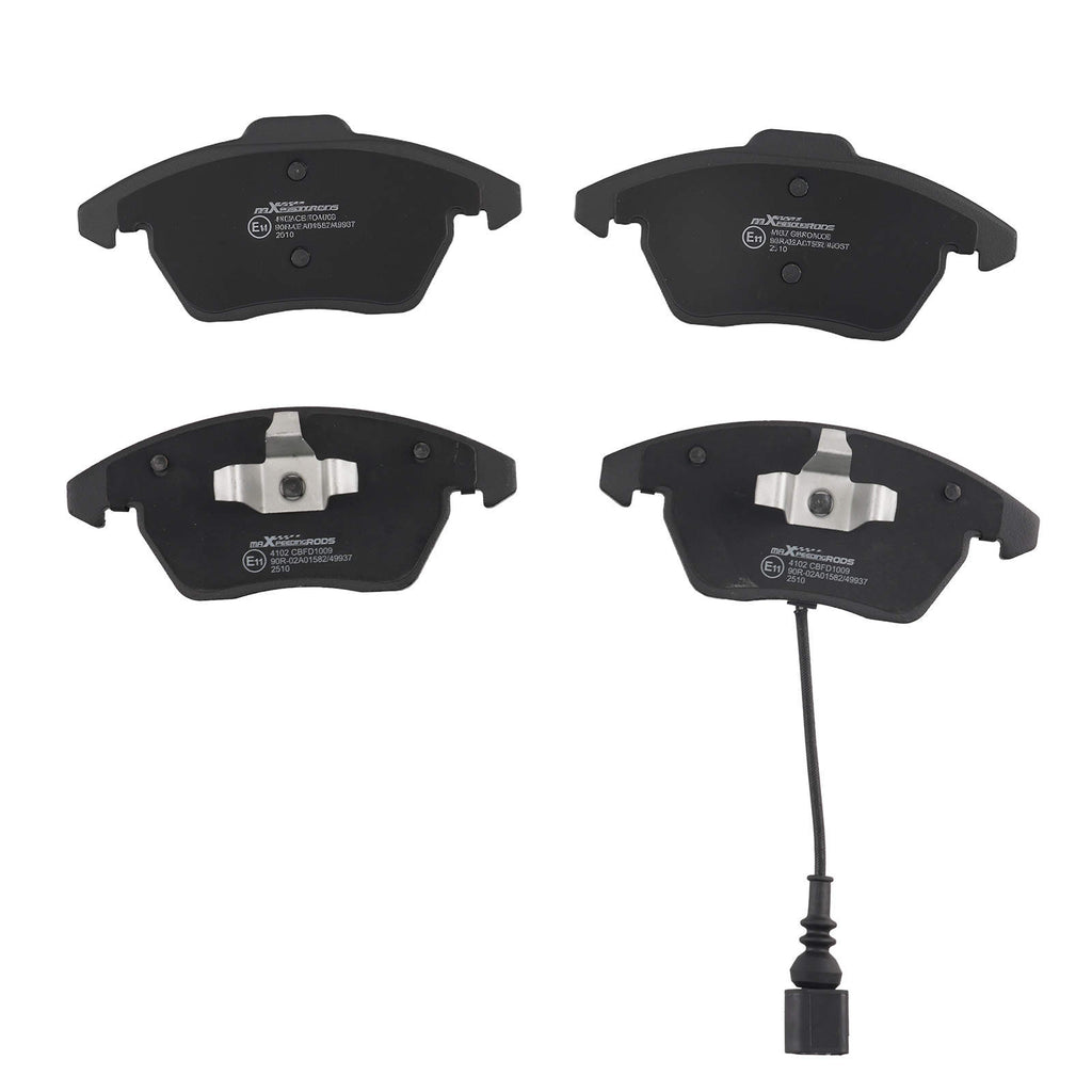 Front Brake Pads Set compatible for VW Golf/Skoda Yeti/Compatible for Seat Ibiza 2003-2016 1K0698151