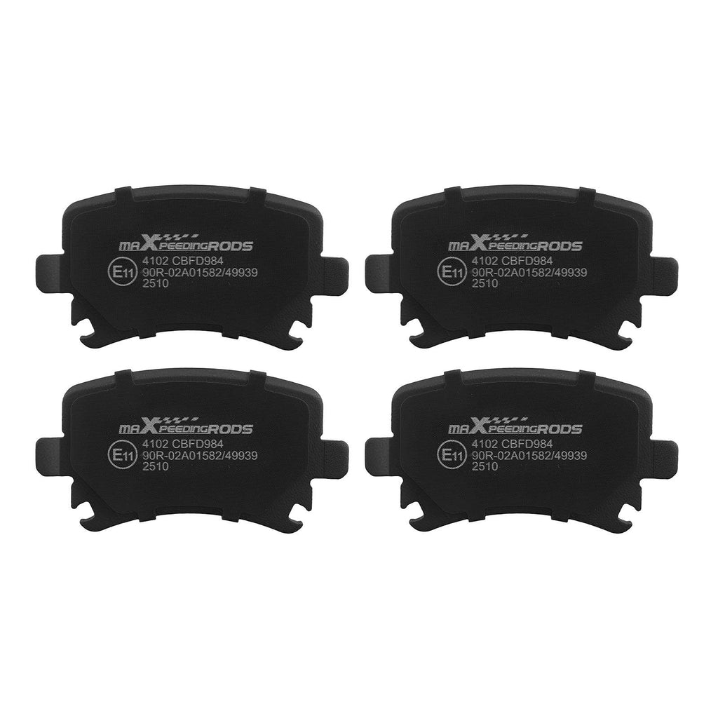 Bakbremsklosser for førersiden, kompatible med VW Touran 2003–2015/Tiguan 2007–2018