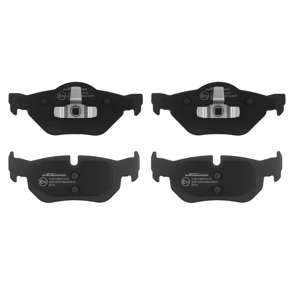 4pcs Rear Brake Pads compatible for BMW 3 Series E91 E92 320i 328i 2004-2013 34216767148