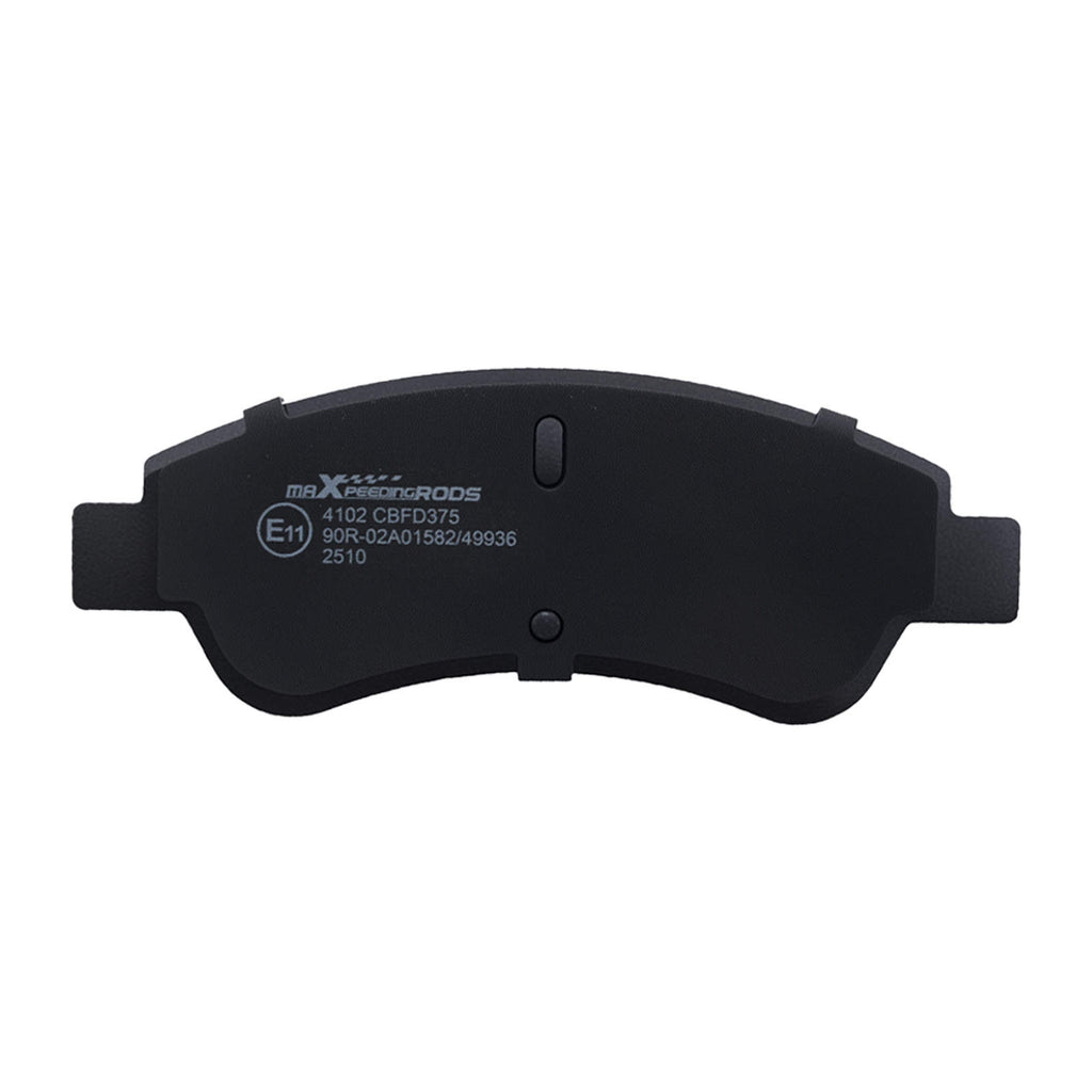 Front Brake Pads Set compatible for Citroen Berlingo C3 C4 compatible for DS3 Xsara compatible for DS DS3 1610489680