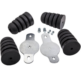 Suitable voor Nissan Patrol GQ Y60 GU Extended Bump Stop Kit met brackets 80 Serie style