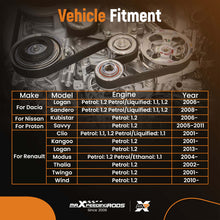 Indlæs billede til gallerivisning Timing Belt + Water Pump Kit compatible for Renault Clio Modus Wind compatible for Dacia Sandero 1.2 16V