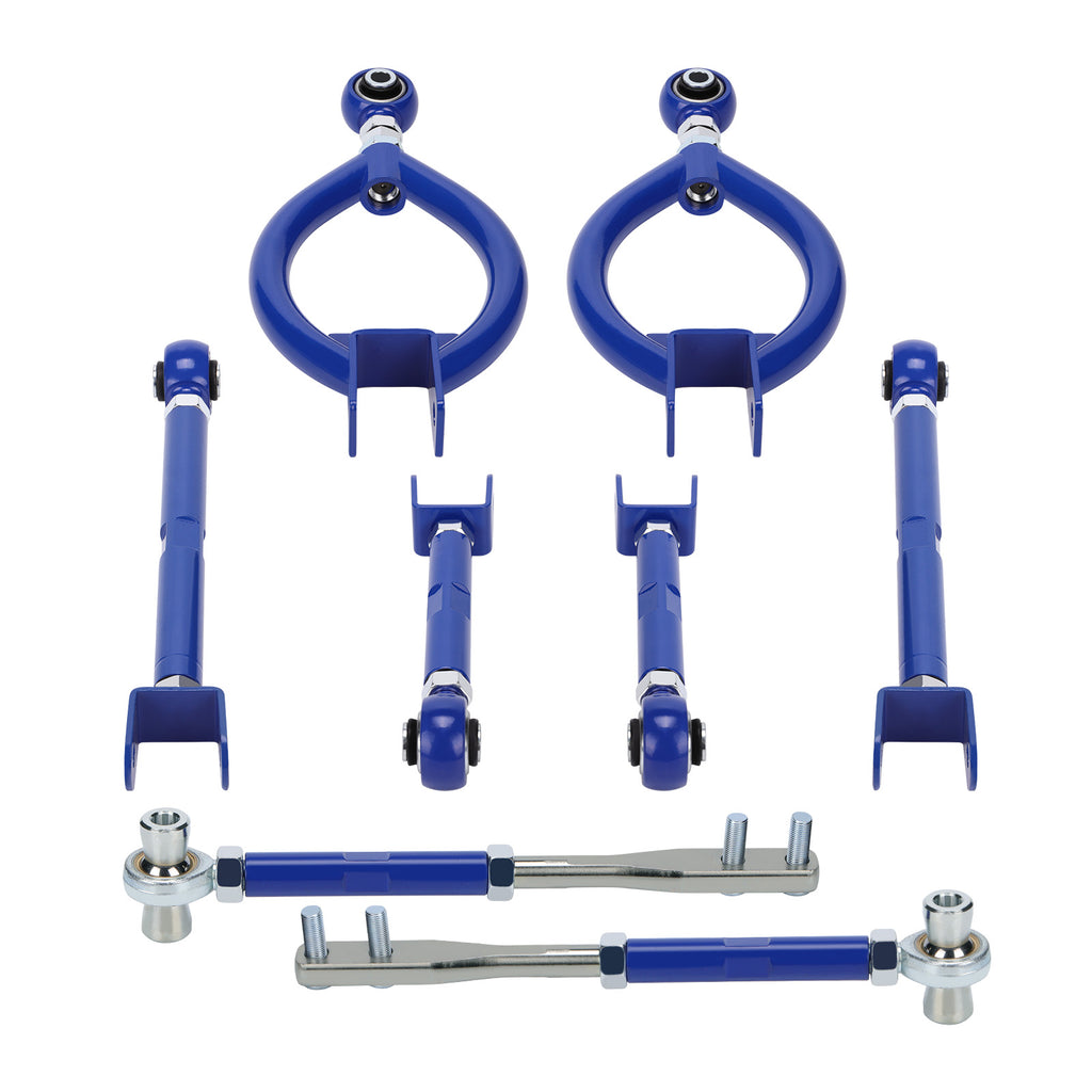 Achter Camber Kit + Trailing Arm + Toe + voor Tension Rod geschikt voor Nissan 300ZX Z32 90–96